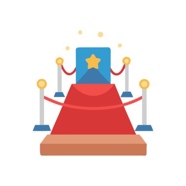 yıldız simgesi vektör illüstrasyonu