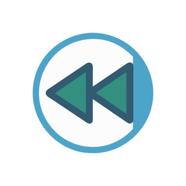 Oyun işareti. Beyaz arkaplanda renk simgesi