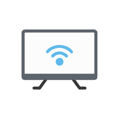 Şeffaf bir arkaplanda internet vektör simgesi. kişisel internet simgeleri