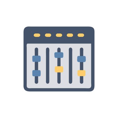 ses simgesi vektör illüstrasyonu