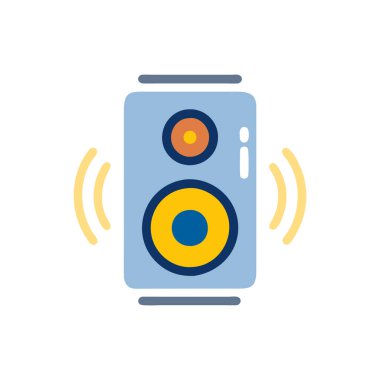 ses hoparlörü vektör simgesi