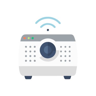 Akıllı telefon simgesinin vektör düz tasarımı