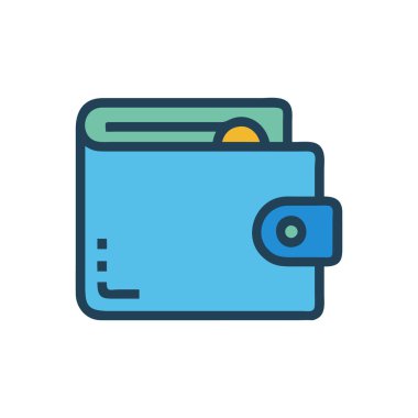 Kredi kartı ikonu vektör illüstrasyonu