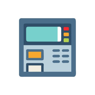 makinenin vektör illüstrasyonu