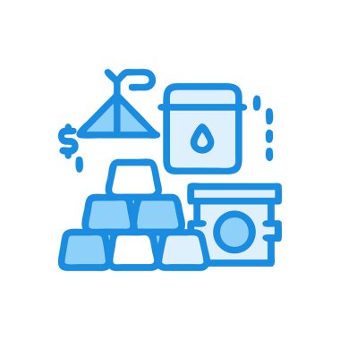 su damlası renk çizgisi simgesi. Su damlası ile suya su damlası. izole vektör elemanı. Web sayfası için pictogram, mobil uygulama,