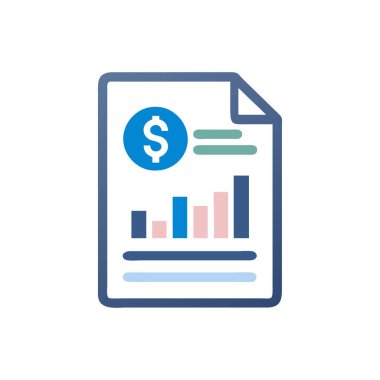 iş ve finans simgesi