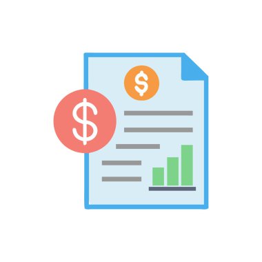 Dolar simgesi vektör illüstrasyonu