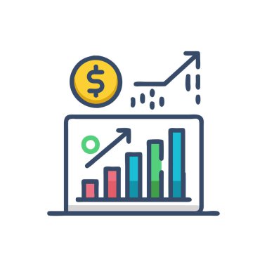 iş vektörü illüstrasyonu, simge ögesi arkaplanı
