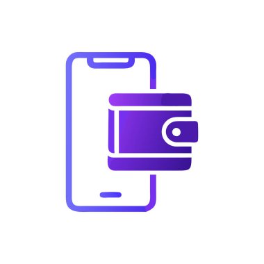 Akıllı telefon simgesi. düz dizayn biçimi 10