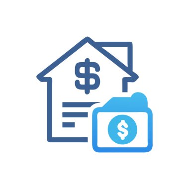 ev vektörü renk simgesi