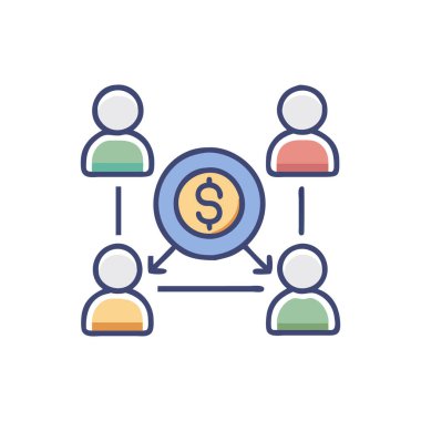 Şeffaf bir arkaplanda ağ vektör çizimi. Birinci kalite semboller. ince çizgi düz simge ve konsept tasarım grafik tasarımı.