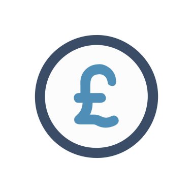 pound simgesi. Düz çizim. 10 saniye.