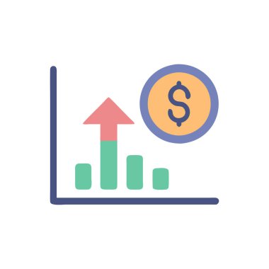 Beyaz arkaplandaki grafik vektör simgesi. 10 birim vektör illüstrasyonu.