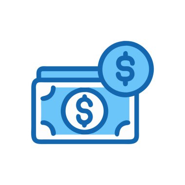 para vektörü renk simgesi