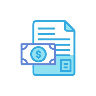 Dolar simgesi olan kağıt para