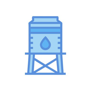 vektör olarak su kuyusu simgesi. logotype