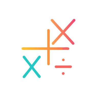 x logo simgesi. vektör illüstrasyonu