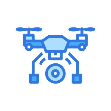 İHA simgesi, vektör illüstrasyonu