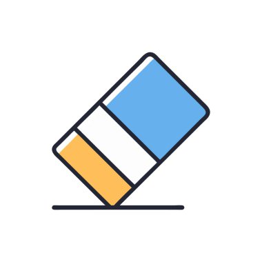 Kağıt simgesinin vektör illüstrasyonu