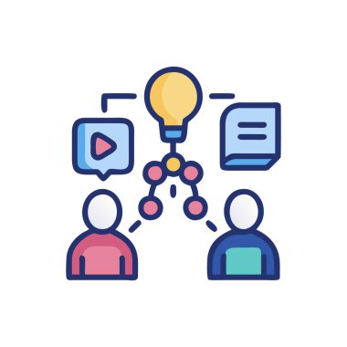 ağ paylaşım simgesi çizimi