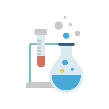 DNA simgesi olan test tüpü
