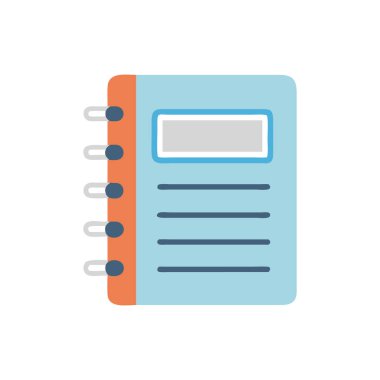 kağıt belge simgesi, vektör illüstrasyonu