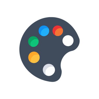 bir paletin düz simgesi