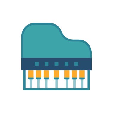 bilgisayar teknolojisi ikon vektör illüstrasyon tasarımı