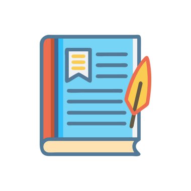 Kontrol listesi ve belge vektör illüstrasyon tasarımı olan kalem