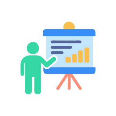 Pazarlamanın seo modern simge tasarımının vektör çizimi