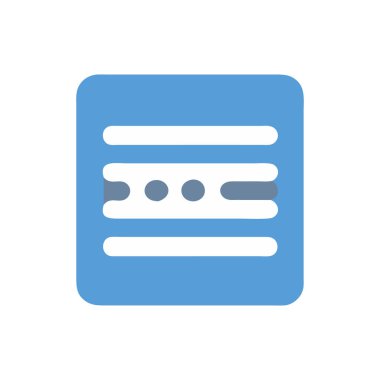 Web vektör renk çizgisi simgesi