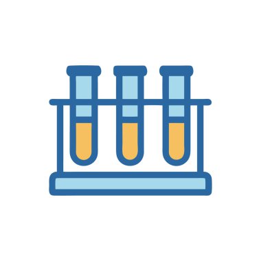 Şeffaf bir arkaplanda laboratuvar vektör çizimi. Birinci kalite semboller. Konsept ve grafik tasarımı için simgeler.