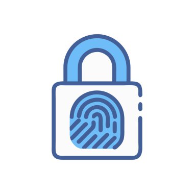 ikon vektör illüstrasyonunu kilitle