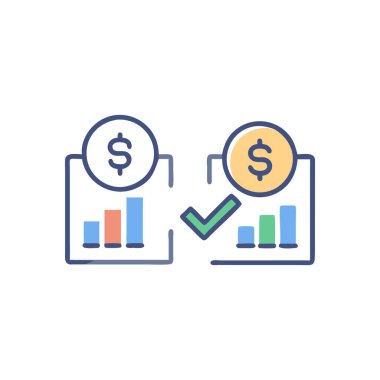 seo modern simgesinin vektör illüstrasyonu