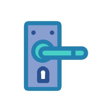 Şeffaf arkaplanda vektör illüstrasyonunu kilitle. Birinci kalite semboller. Konsept ve grafik tasarımı için vuruş simgesi.