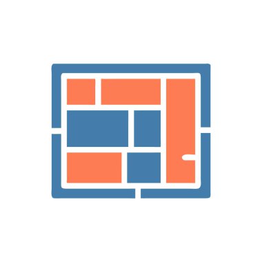 seo ve pazarlama simgesinin vektör illüstrasyonu