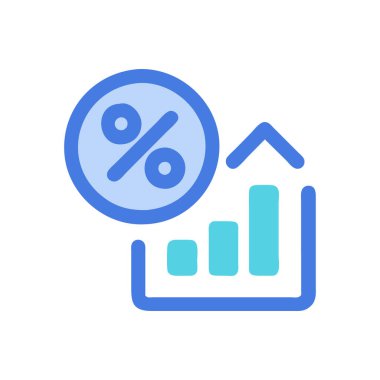 grafik vektör renk çizgisi simgesi