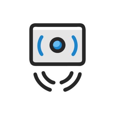 kamera simgesi vektör illüstrasyonu