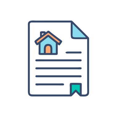 Ev sigortası ikonu. logotype