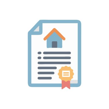 kontrat vektör düz renk simgesi