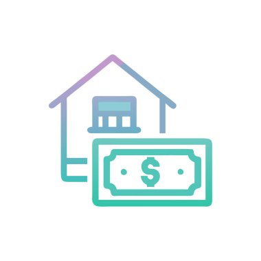 ev simgesi vektör illüstrasyonu