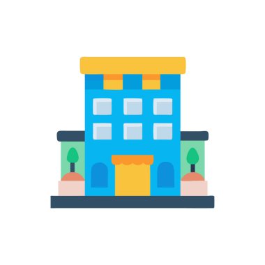 Yapı simgesinin vektör illüstrasyonu