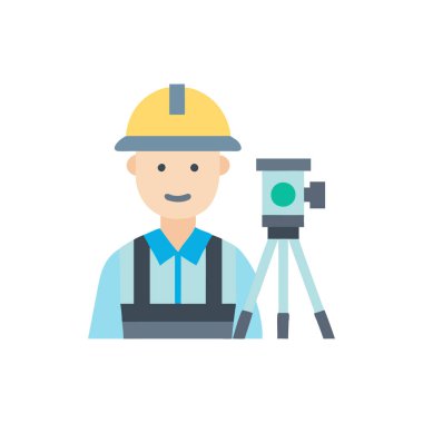 Kamera ve akıllı telefon vektör tasarımlı mühendis