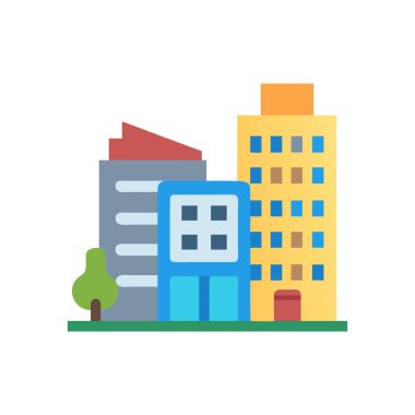 vektör renk çizgisi simgesi oluşturuluyor