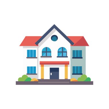 pencere vektör simgesi dizaynlı ev