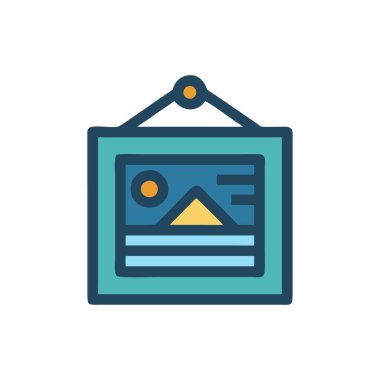 Web sayfası ışık vektör simgesi tasarımı