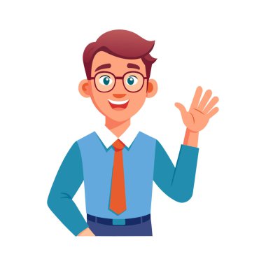 ok işareti ile işadamı