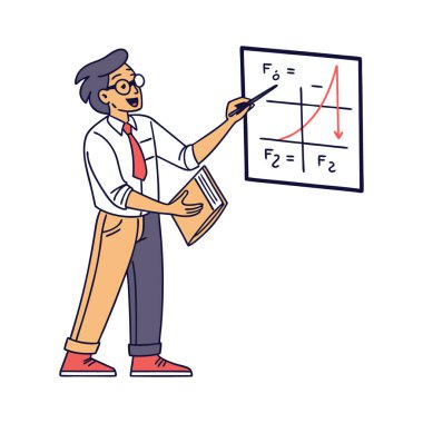 Hesap makineli resmi takım elbiseli iş adamı.