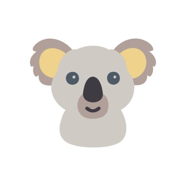 sevimli koala hayvan karakteri simgesi