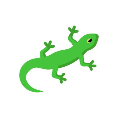 bukalemun logo tasarım şablonu vektörü